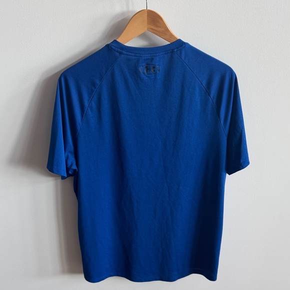 Under Armour Men's Royal Blue Short Sleeve Tee - Picture 5 of 6